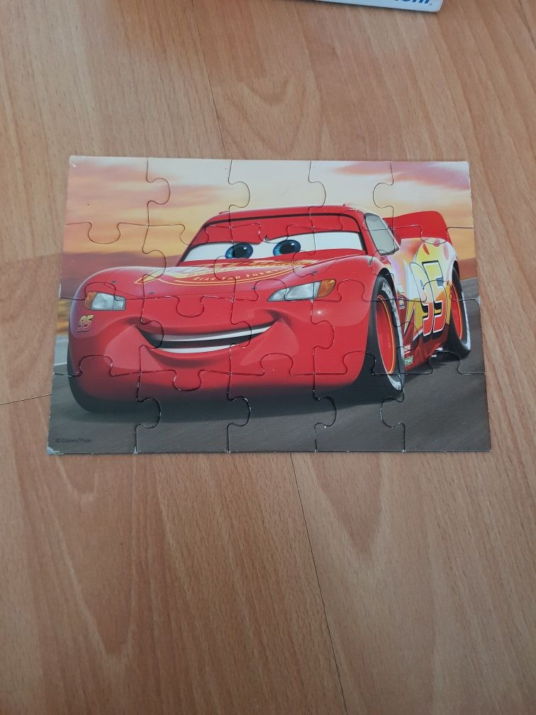 Puzzle Mcqueen 4 rodzaje