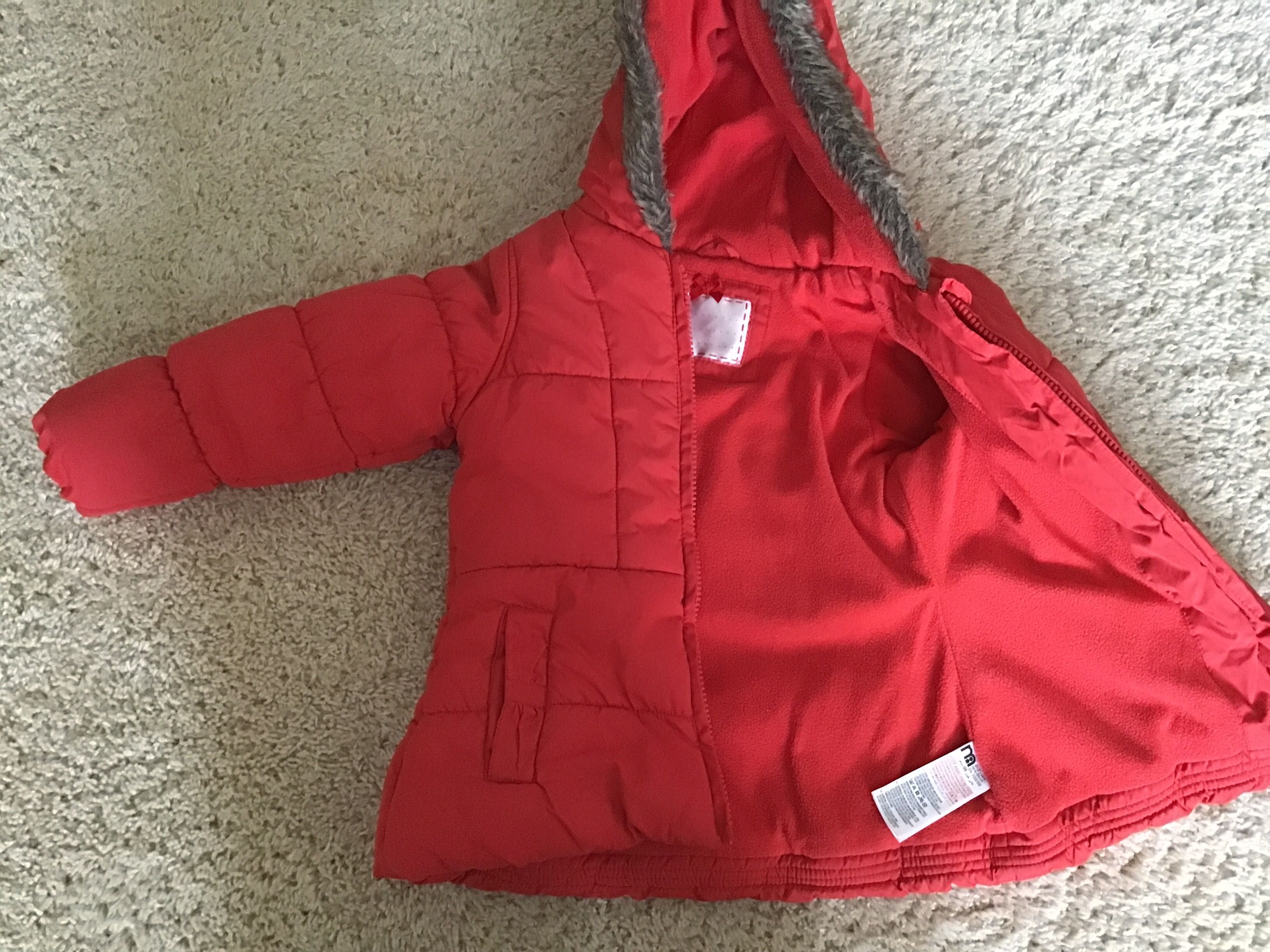 Куртка зимняя для девочки Mothercare на 2-3 года