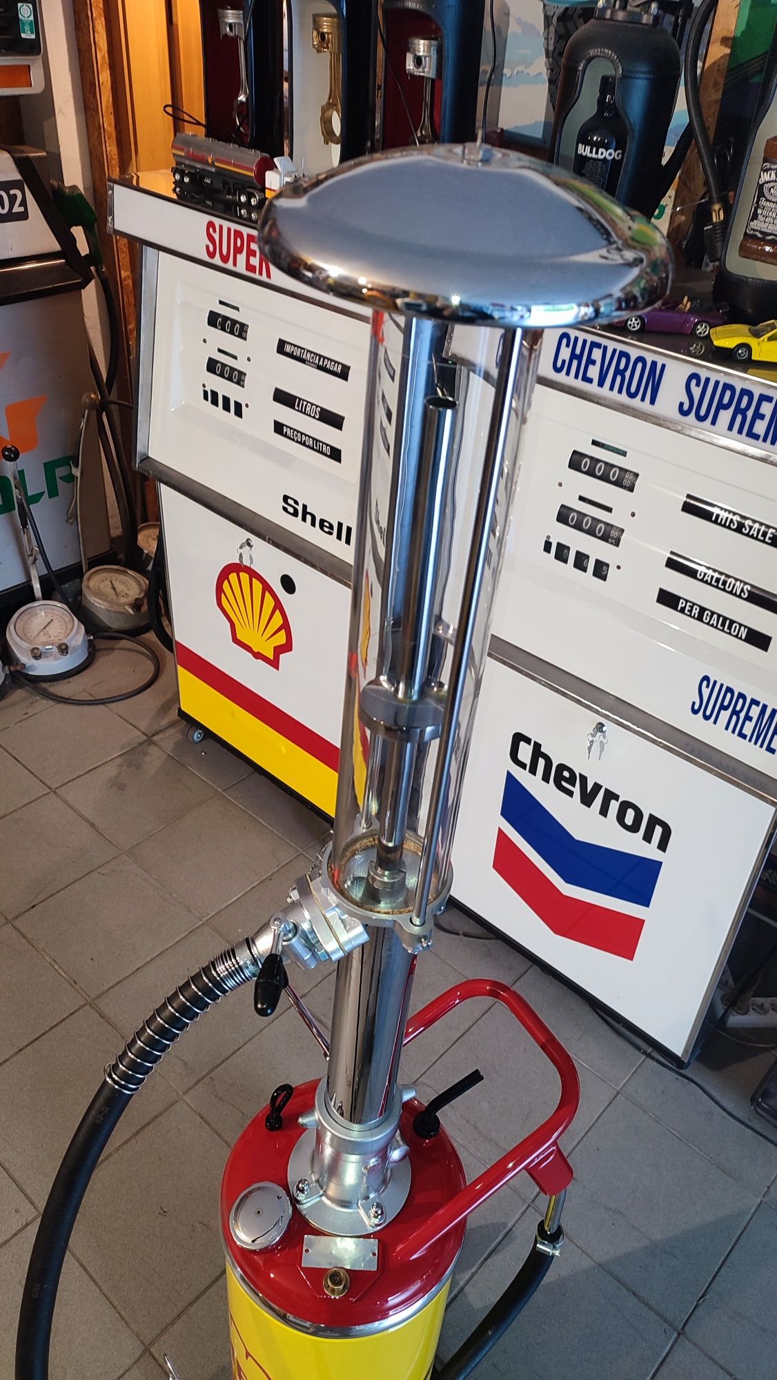 Bomba de gasolina Shell