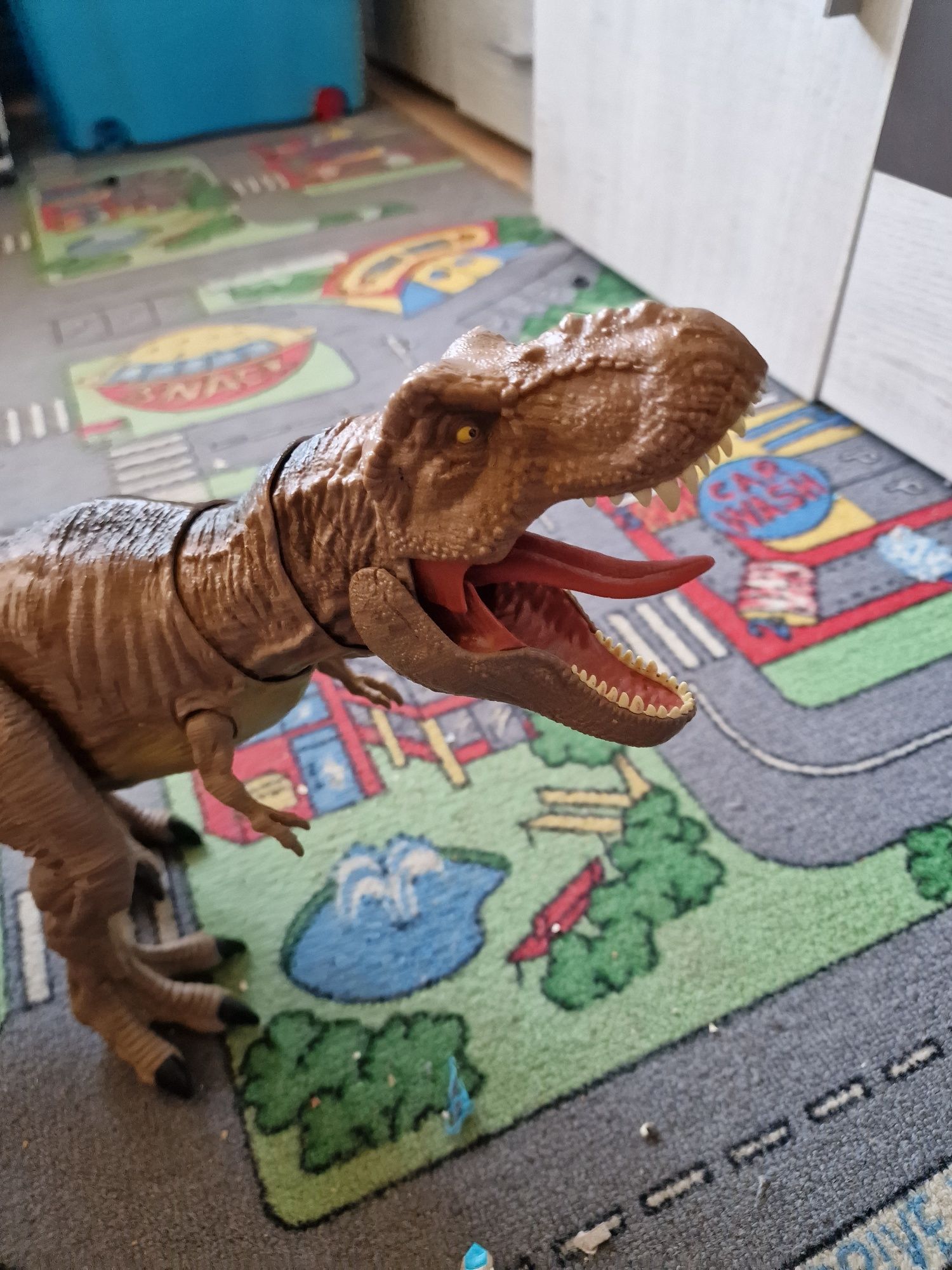 Dinozaur Tyranozaur rex Obóz kredowy dinozaur duzy