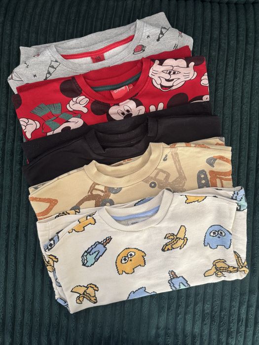 Zestaw / paka ubrań / 21 sztuk dla chlopca H&M Rserved Sinsay 98/104