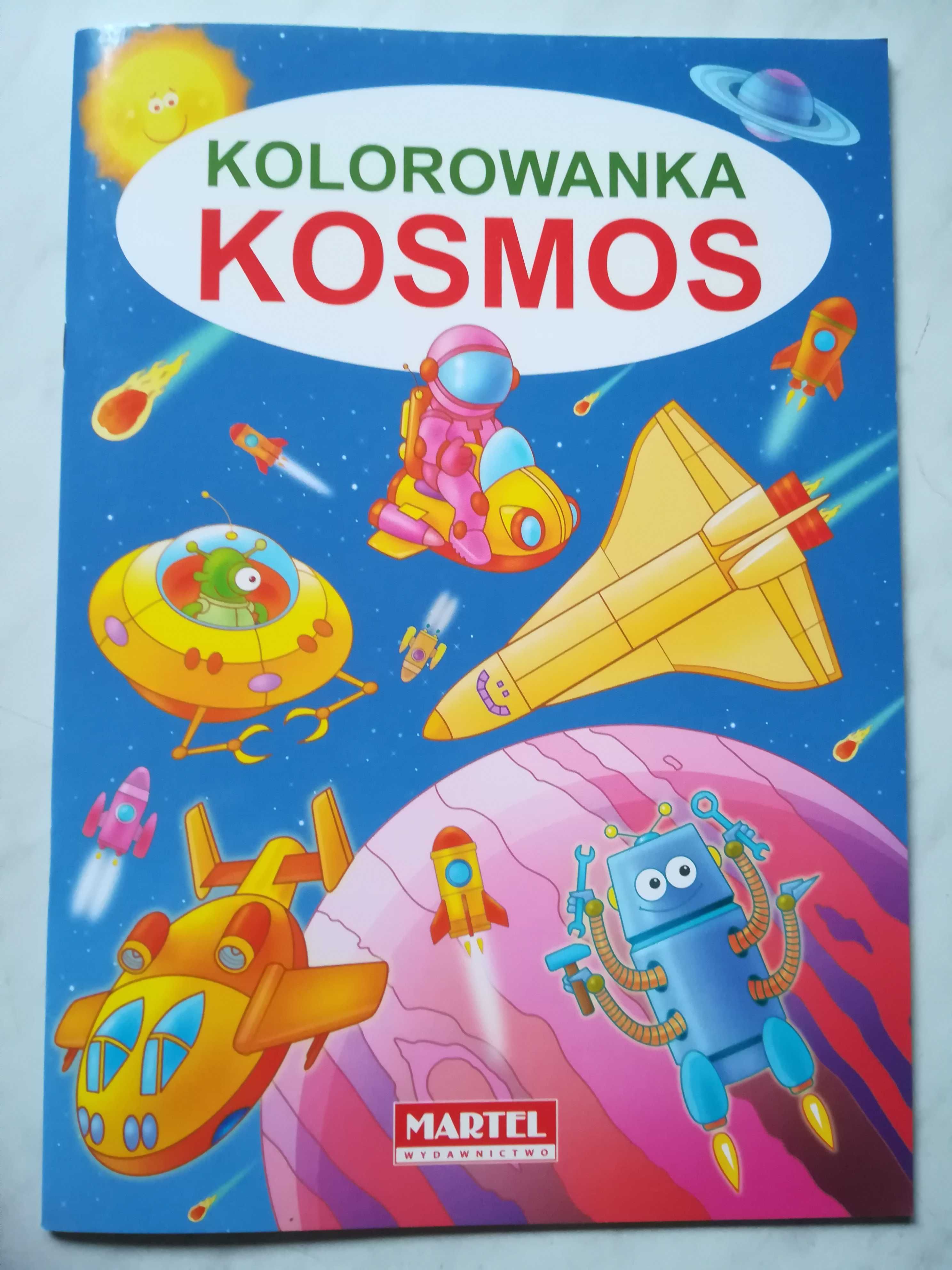 Kosmos kolorowanka
