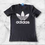 Czarna męska koszulka Adidas sportowa casual athletics street retro XS