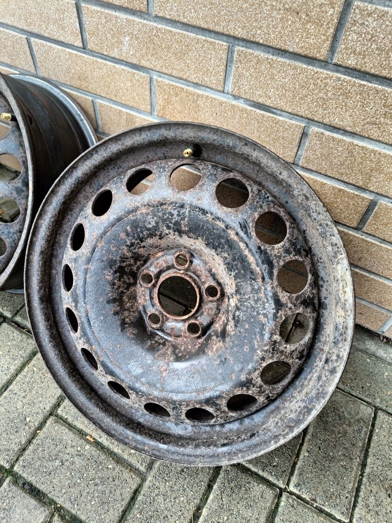 Felgi Stalowe 16 Cali 5x100 6.5Jx16 ET42 VW Golf 4 / Audi A3/ Fabia