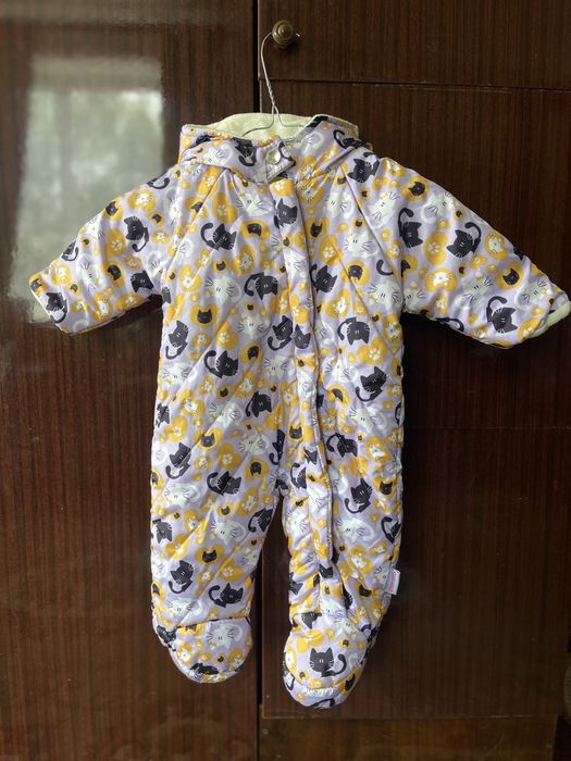 Дитячий комбінезон теплий 68 р