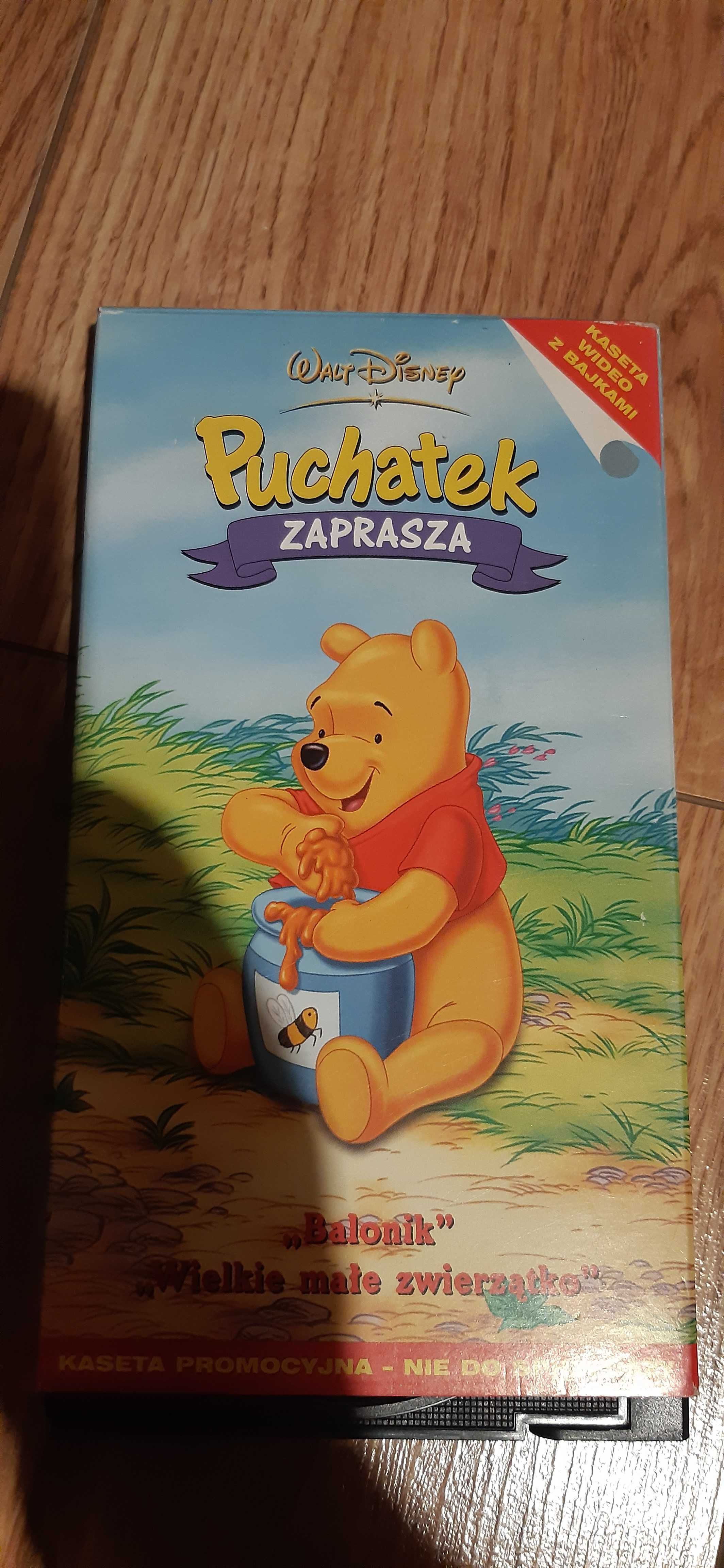 kaseta vhs kubuś puchatek i przyjaciele super stan