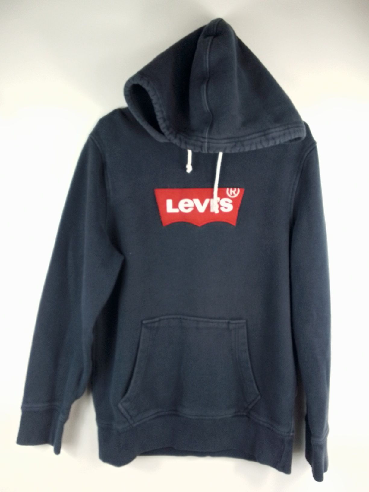 Levi's S granatowa bluza męska z kapturem