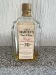 Garrafa whisky vazia James Martin’s 20 anos