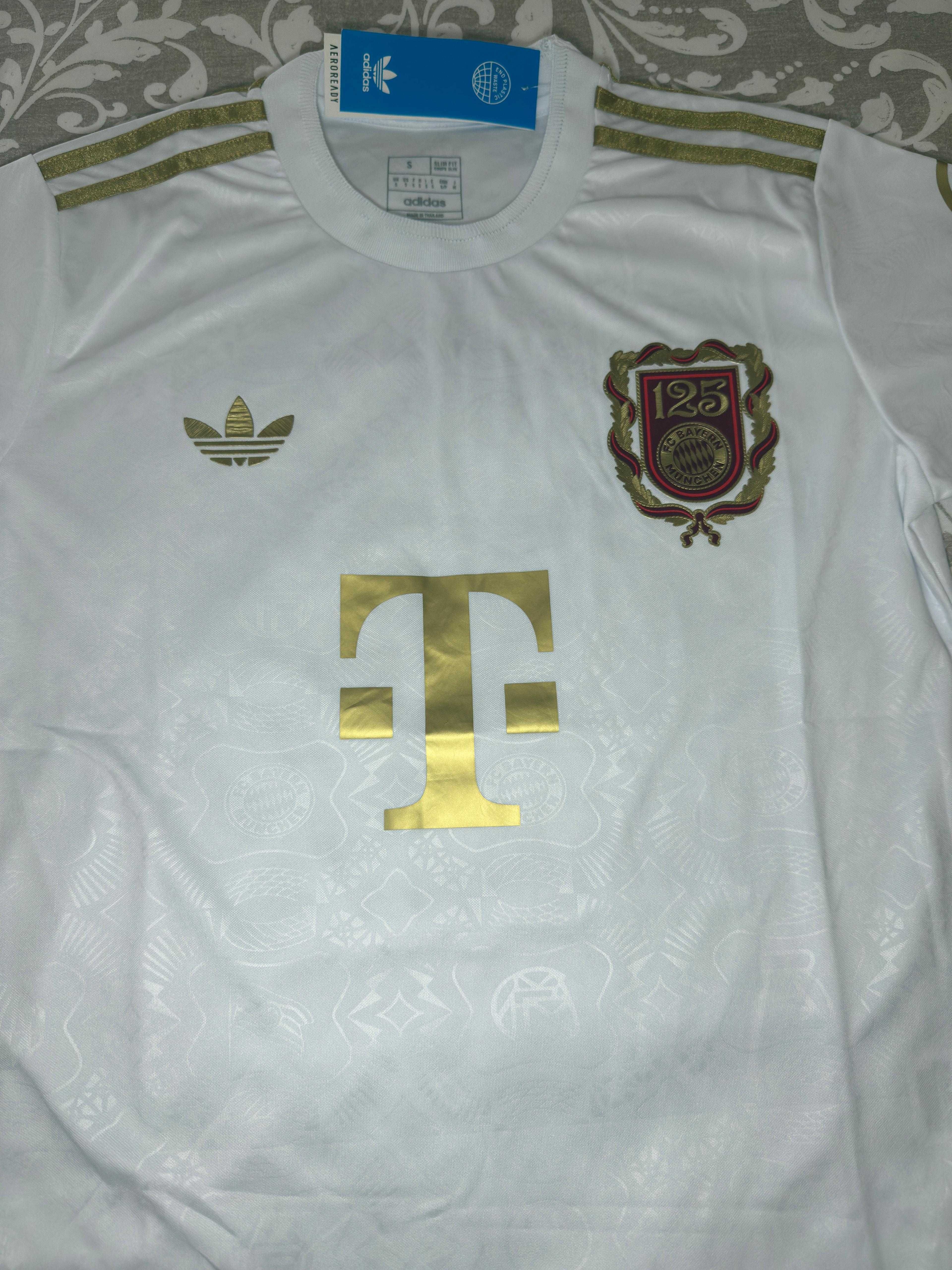 Camisola edição especial(125 anos)-Bayern Munich 2024/2025-Nova-Tam. S
