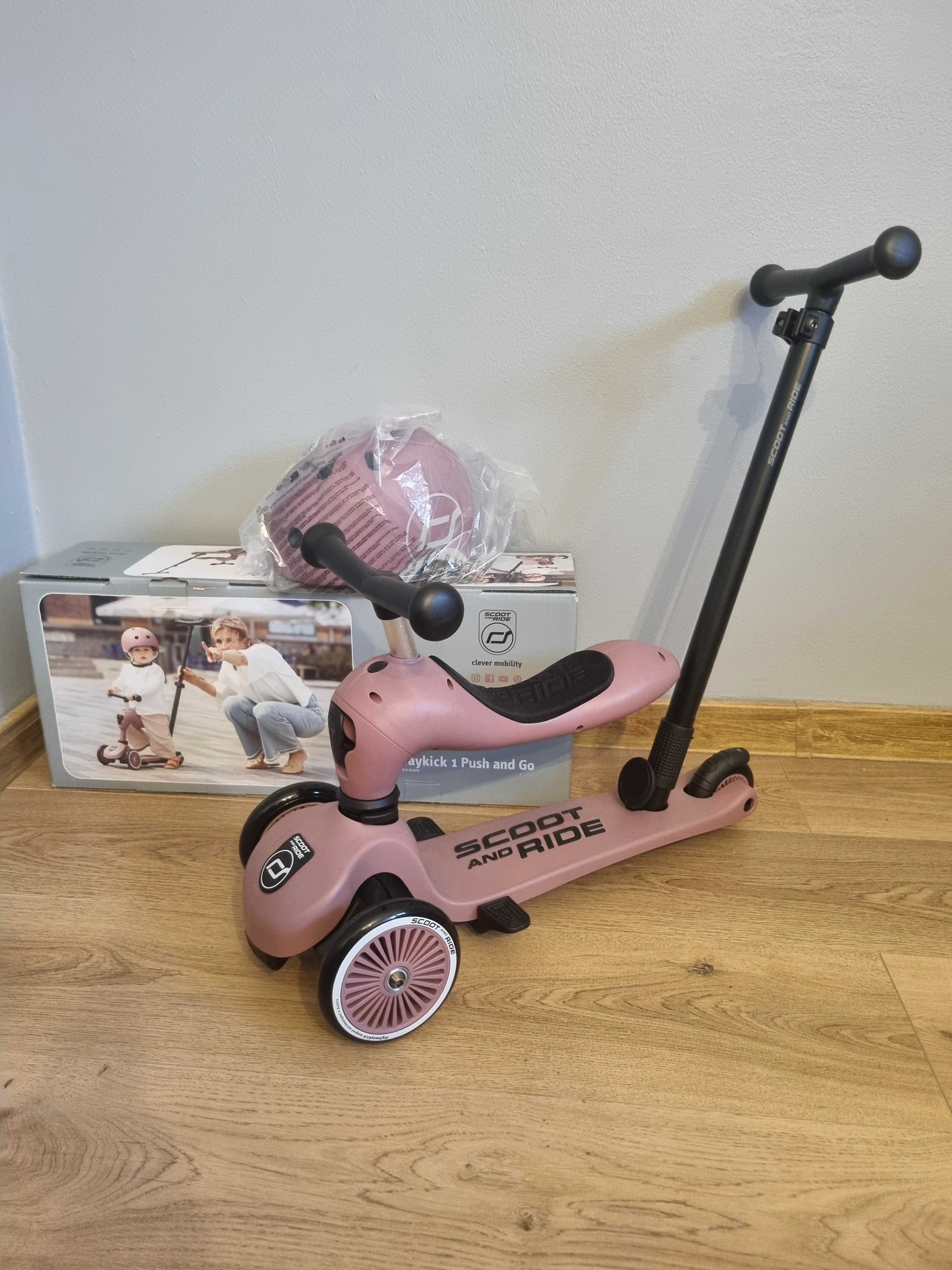 Hulajnoga scoot and ride 3w1 nowa