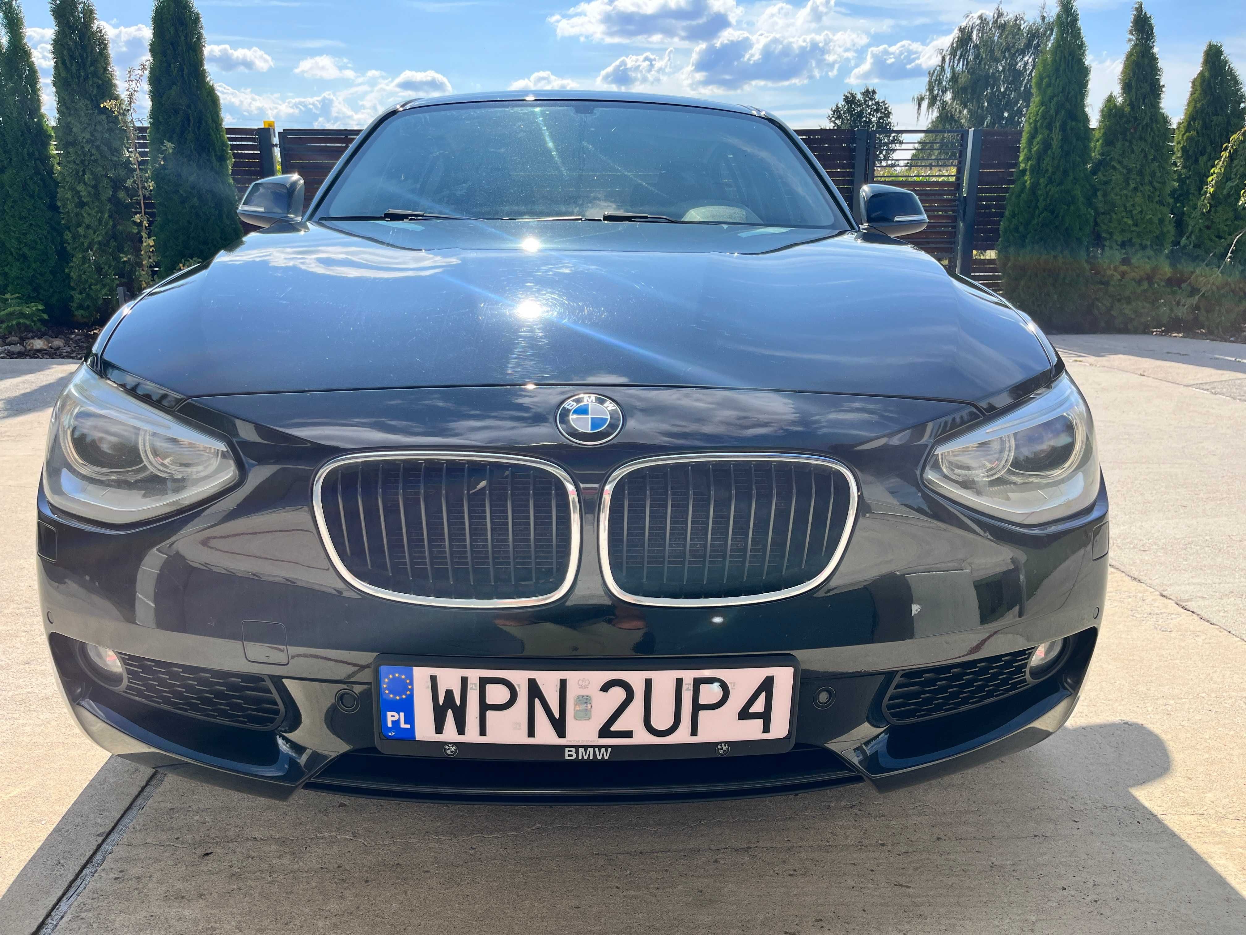 BMW seria 1 F20 2.0D 136KM B47 2011 BI-XENON duża NAVI STAN BDB alu 18