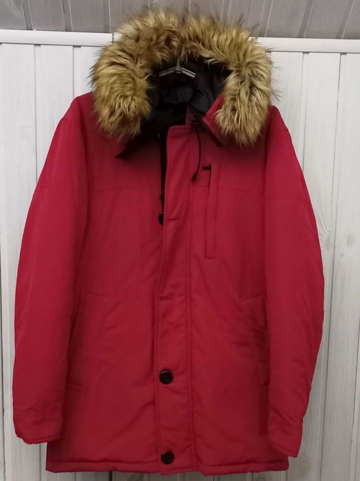 Зимняя мужская куртка с капюшоном ZARA