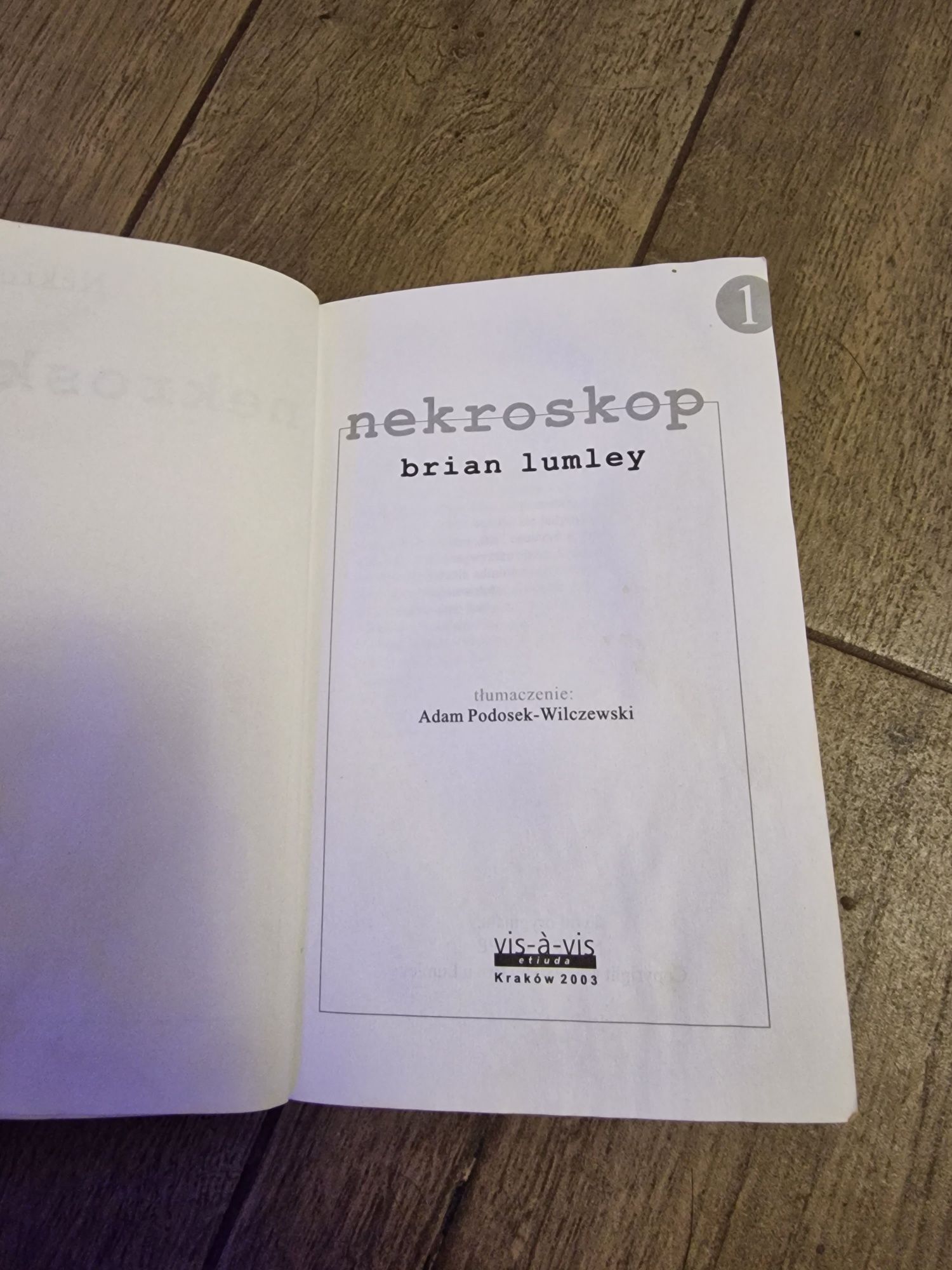 Nekroskop tom 1 Brian Lumley