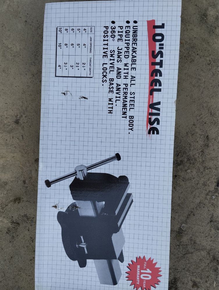 ПРОДАМ Тиски слесарные (лещата слюсарні) STEEL VISE