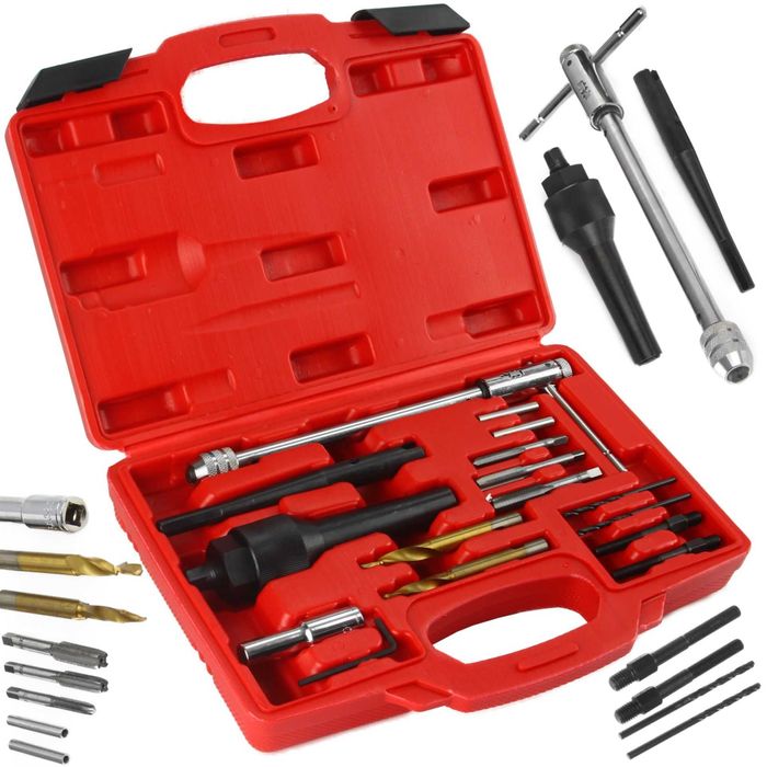 Zestaw do wyciągania urwanych świec żarowych Solidny Profesjonalny