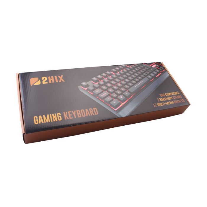 Teclado Gaming 3 Cores Led | USB