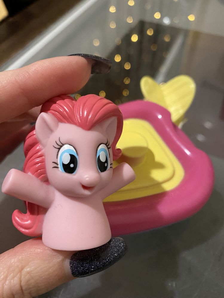 Іграшка для ванної my little pony pinky pie човник