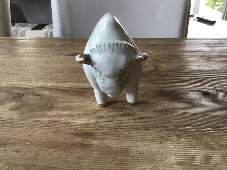 Żubr bizon porcelanowy  Łomonosow I Gatunek