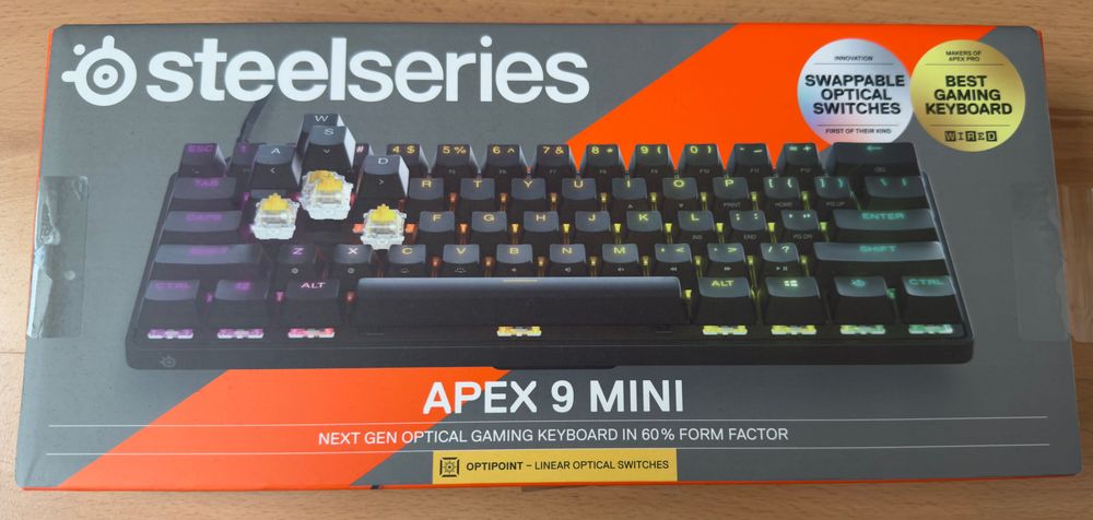 Klawiatura mechaniczna Apex 9 Mini/Steelseries
