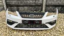 Zderzak przedni 4xPDC spryskiwacze Seat Leon III 5F FR LB9A B4 FL Lift