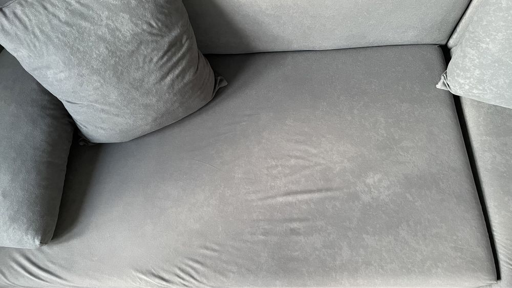 ANGSTA Rozkładana sofa/kanapa szara