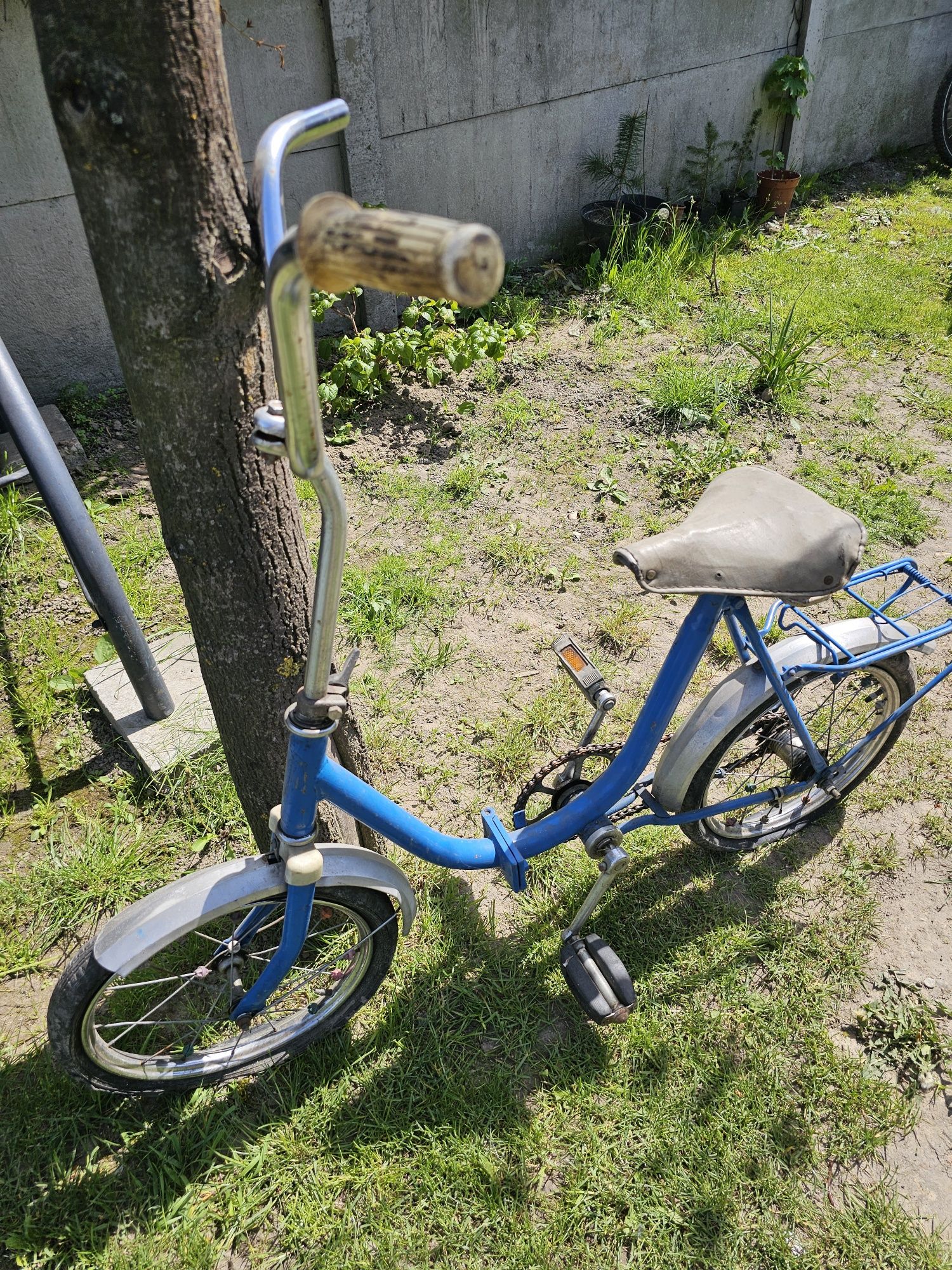 Rower składak niebieski
