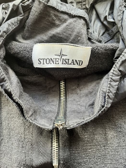 Кофта худі зіпка stone island