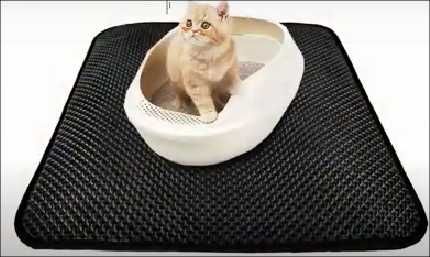 Килимок під  лоток ,котячий туалет   (50х30 см )