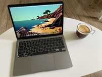 Macbook air m1 8gb na gwarancji 100% bateria