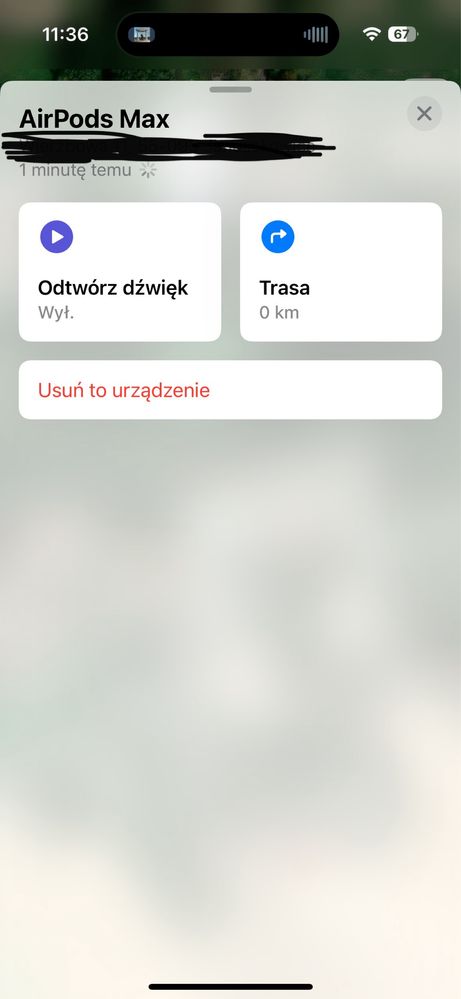 Słuchawki bezprzewodowe nauszne Apple AirPods Max srebrne