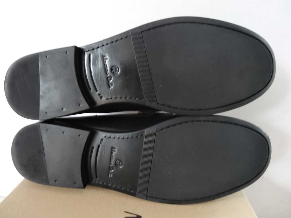 Buty MASSIMO DUTTI roz 45 SKÓRA Mokasyny Męskie