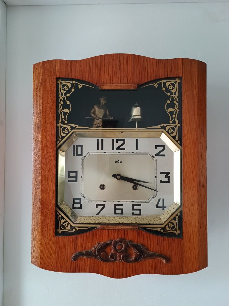Wiszący zegar ścienny stary francuski odo