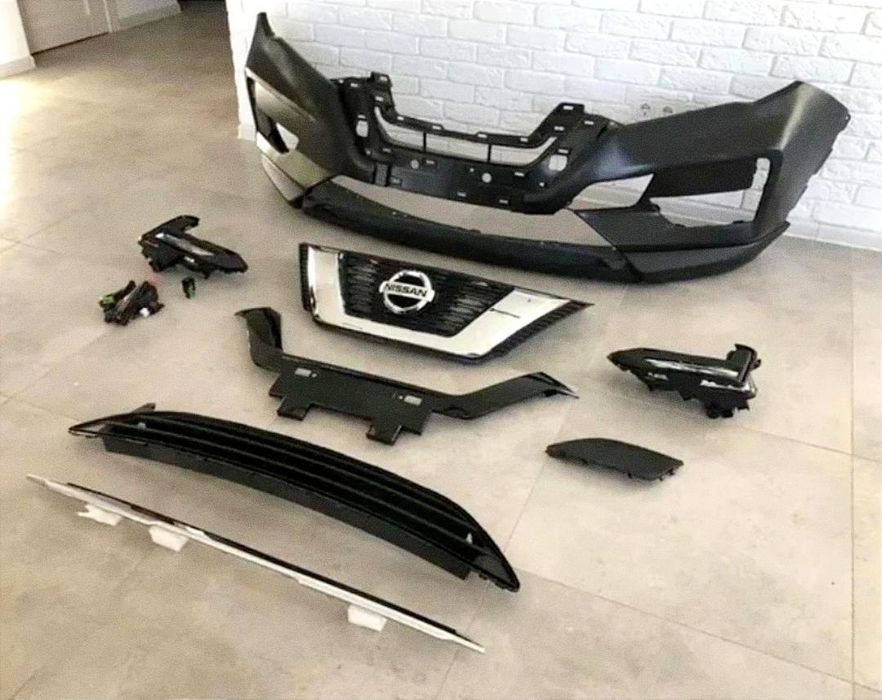 Бампер передний Nissan Rogue Передний  бампер Нисан рог 2014 по 2023