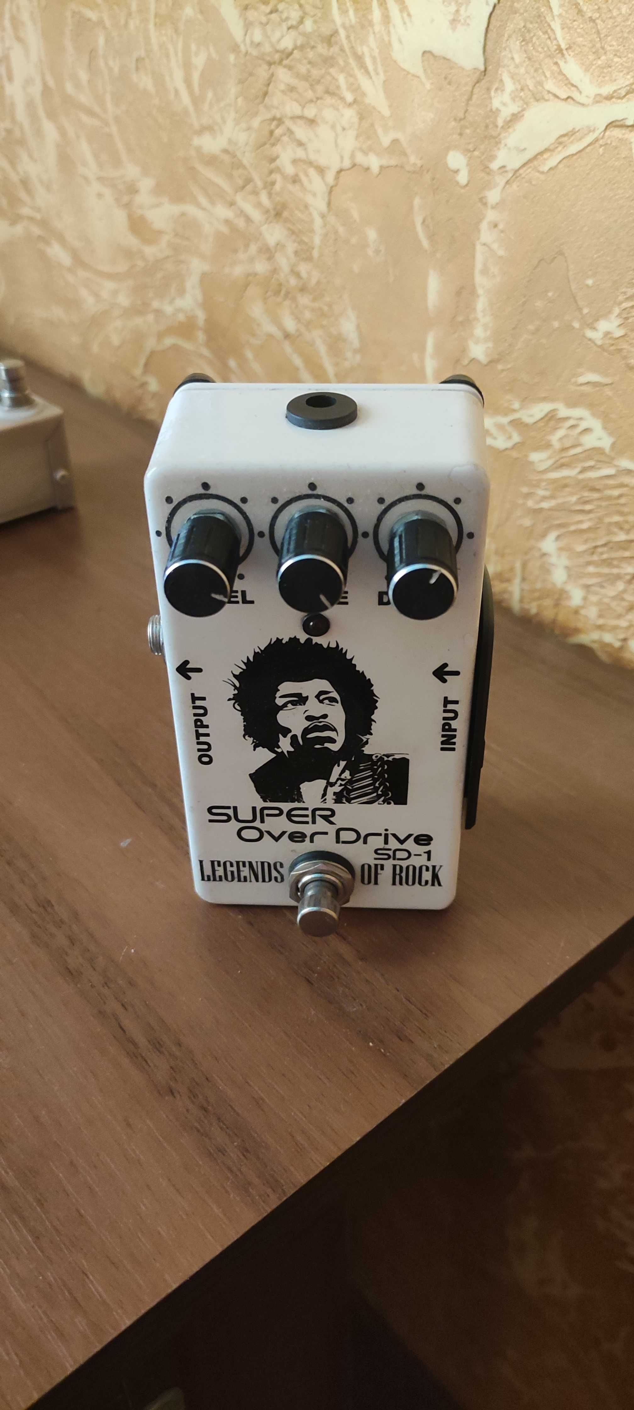 Super overdrive SD-1 Джими Хендрикса серии Legends of Rock