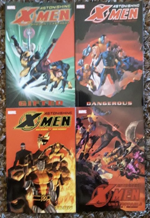 Astonishing X-Men Vol. 1-4 TP / Pantera Negra Vol. 1-3 (PT)