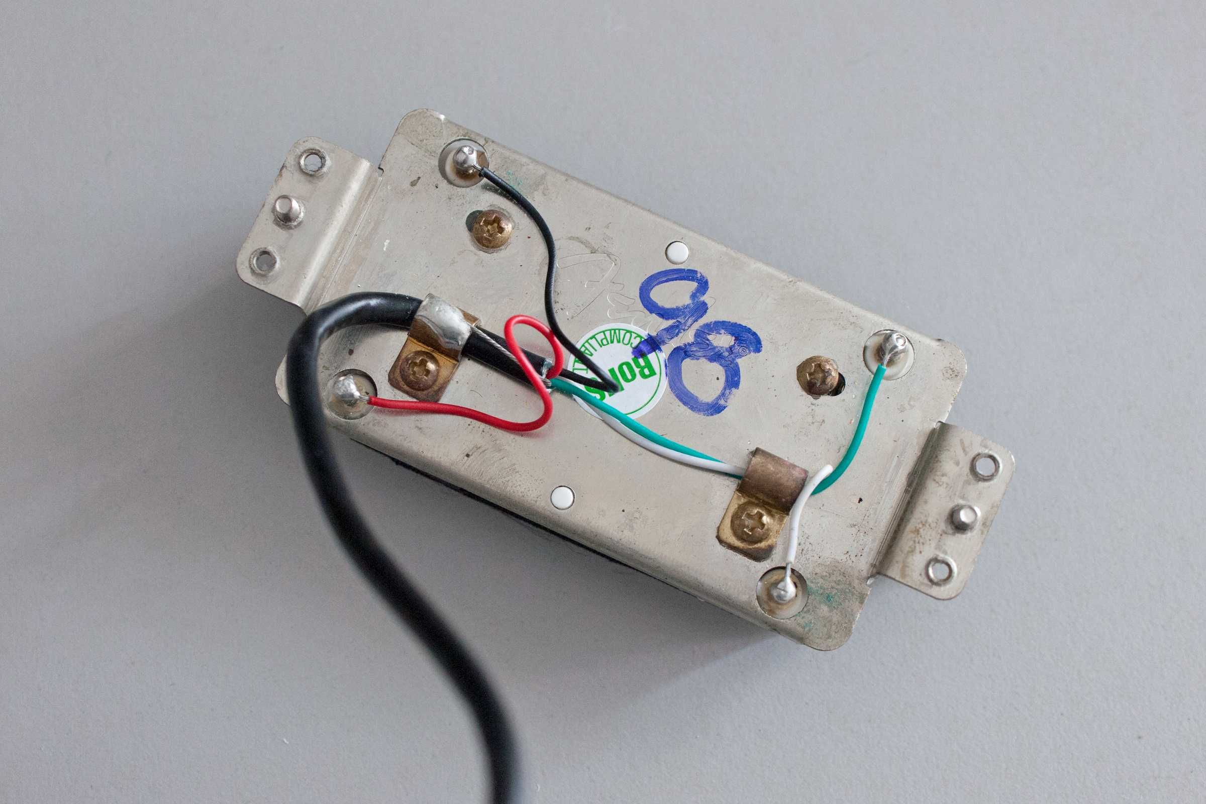 Fender Humbucker (Branco, Ponte)