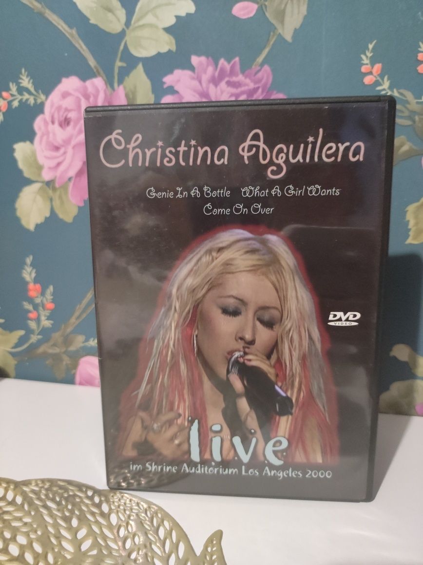 Dvd Christina Aguilera koncert live Los Angeles 2000 Unikat