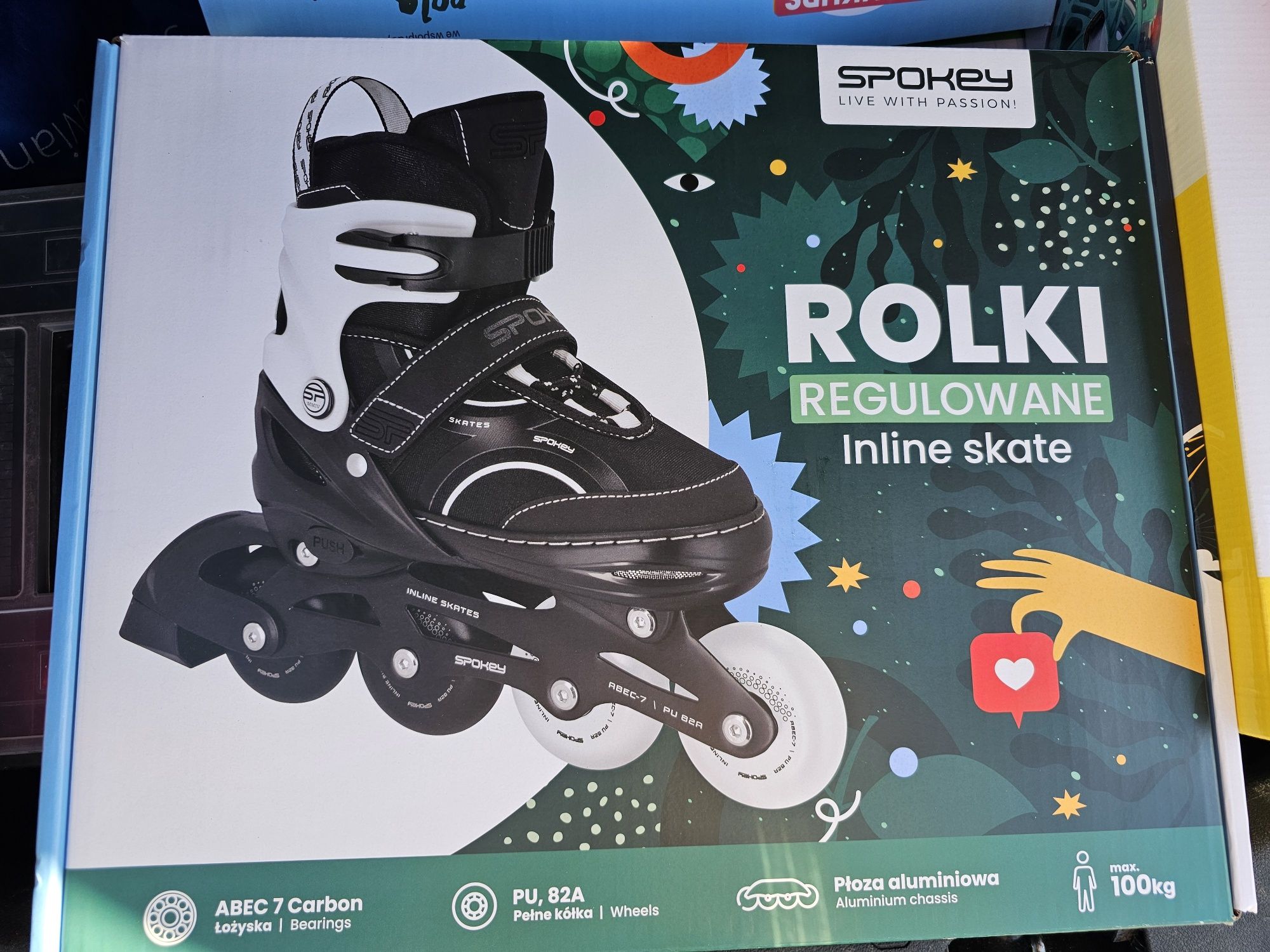 Nowe rolki spokey