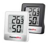 ThermoPro TP49 cyfrowy mini termometr czarny+biały zestaw 2 szt