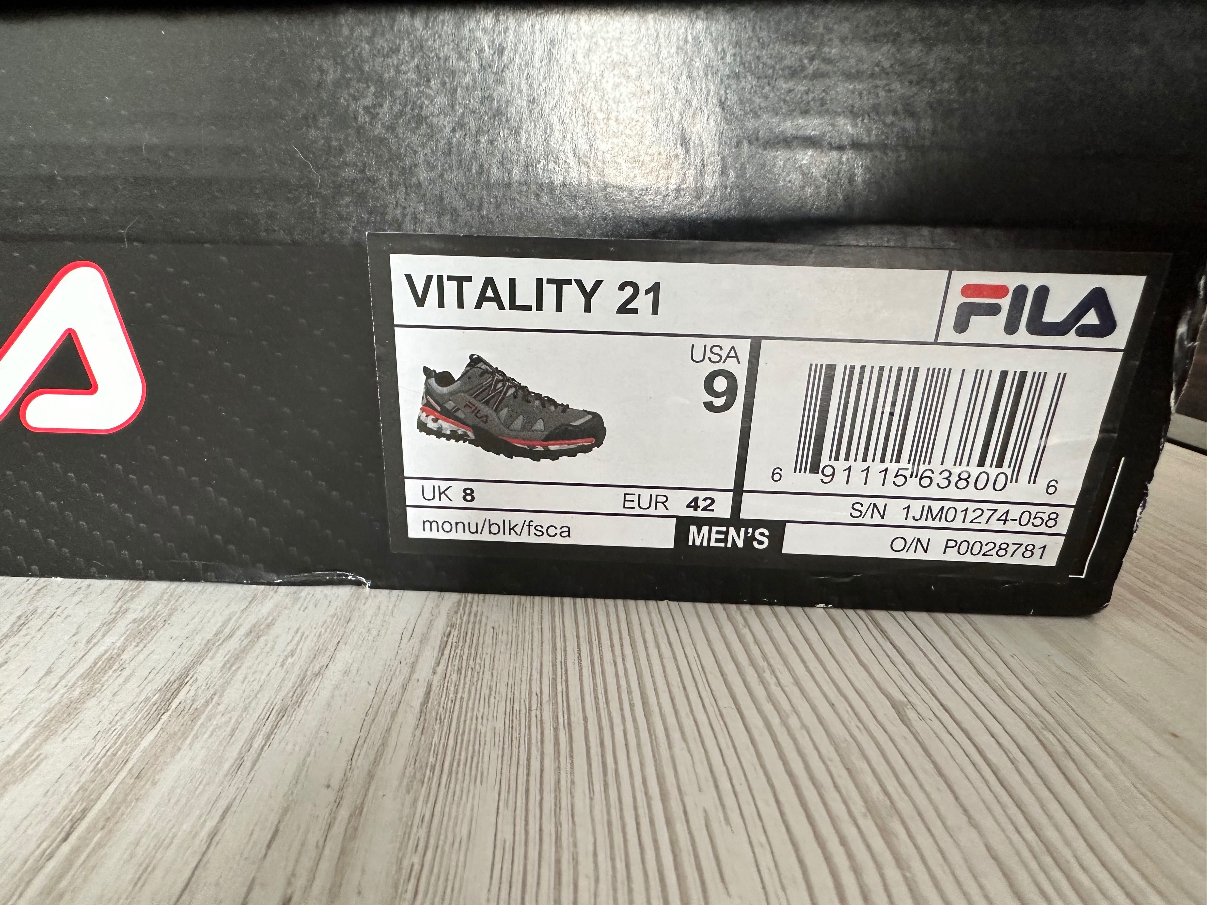 Кросівки для трейлу FILA Vitality 21 (нові, 42 розмір)