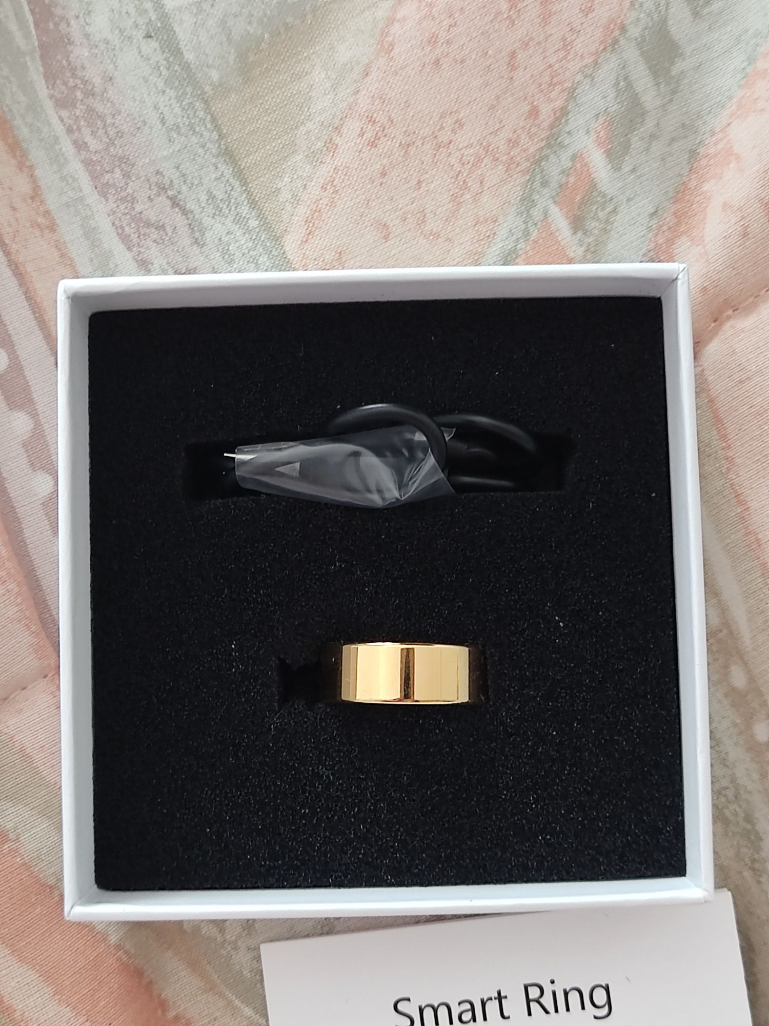 Smart ring dourado