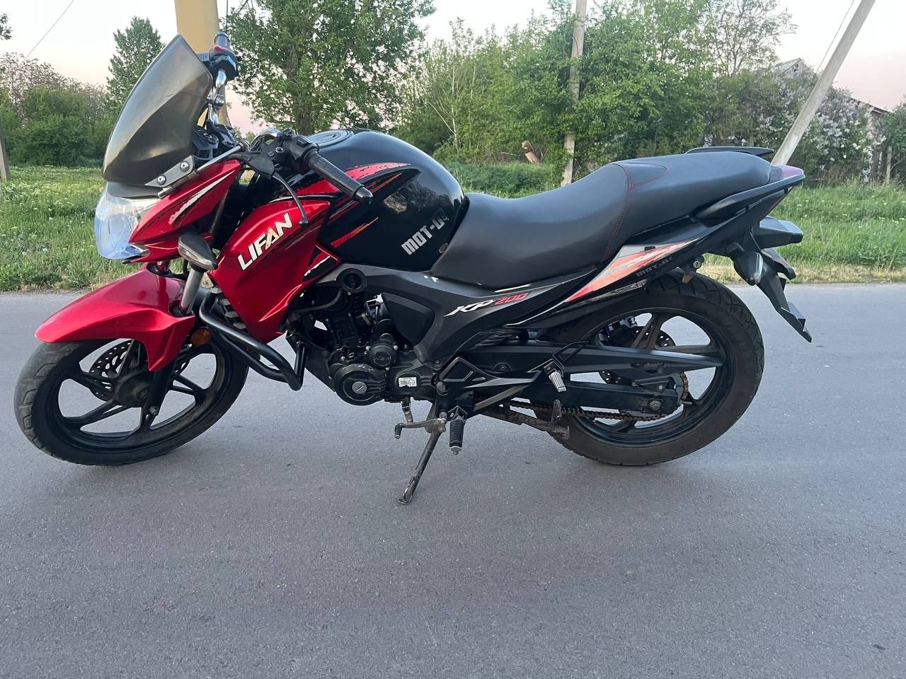 LIFAN KP200 пушка
