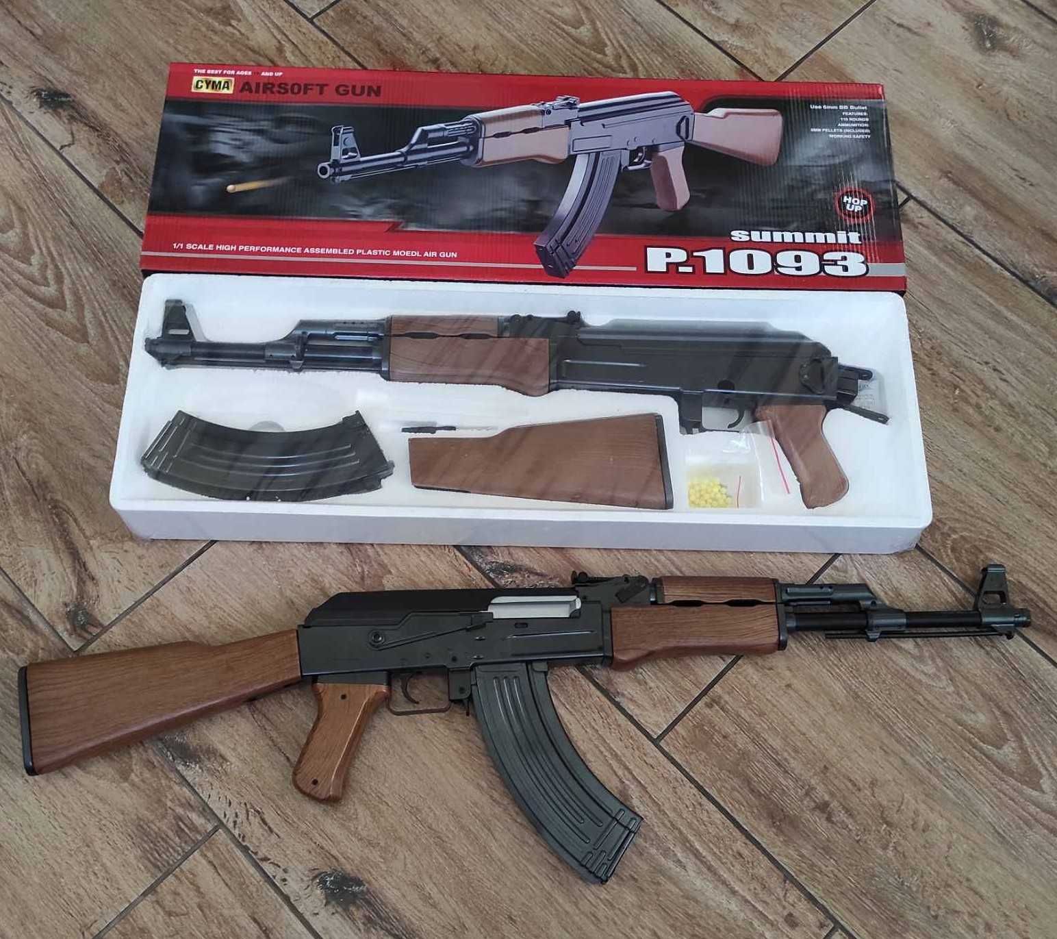 Дитячий Автомат Калашнікова АК-47 Cyma Р1093/ZM93 6 мм метал