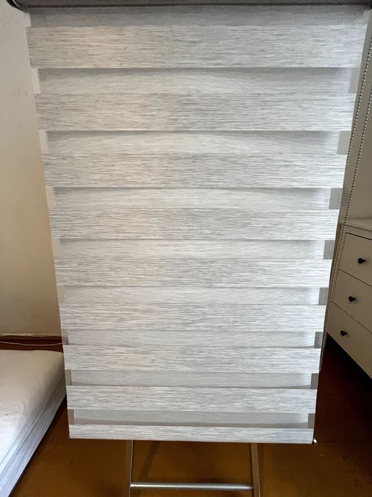 Rolety dzień noc, różne wymiary, 4 metalowe i 1 plastikowa