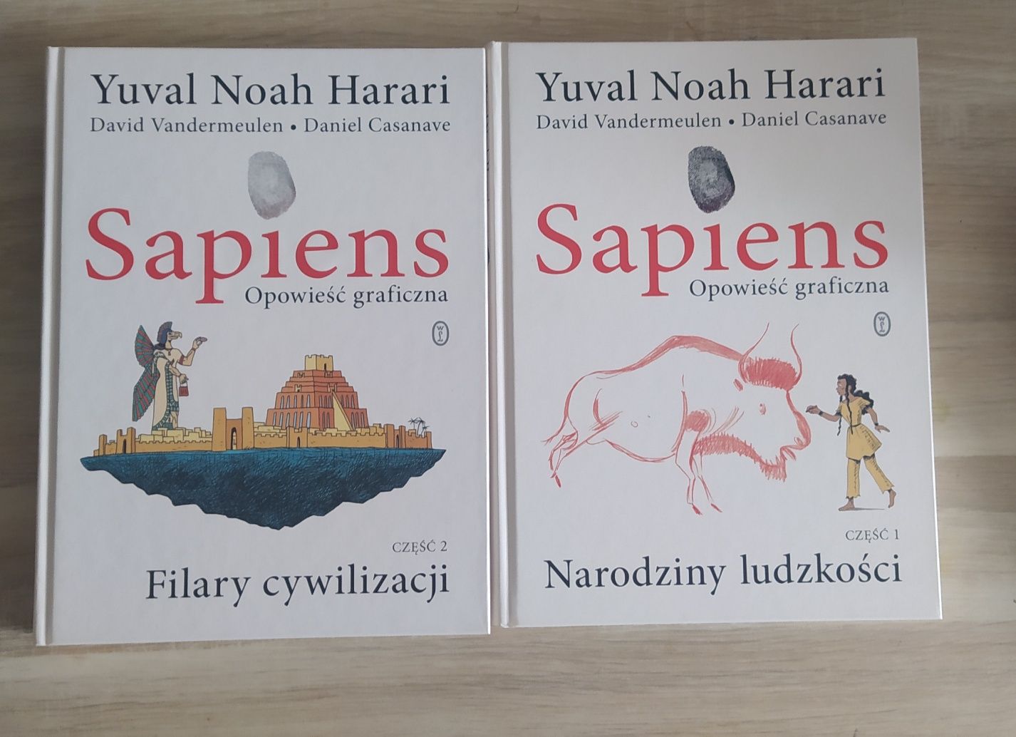 Sapiens  Yuval Noah Hariri tomy 1-2