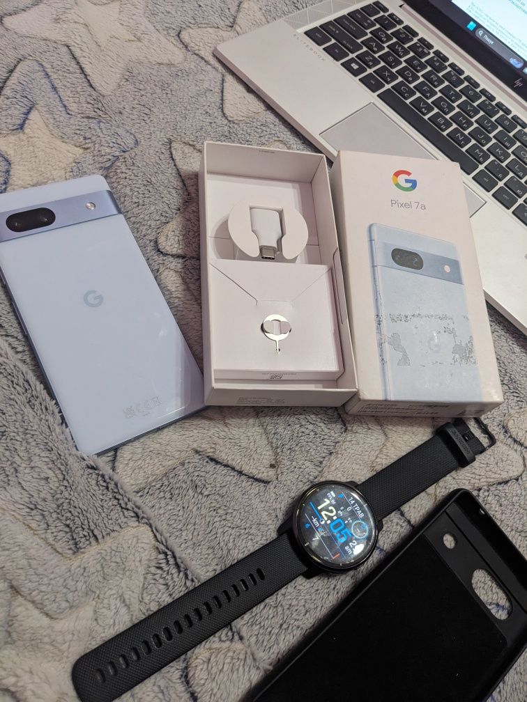 Google Pixel 7a blue