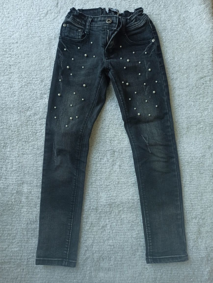 Spodnie jeansy rozm 122