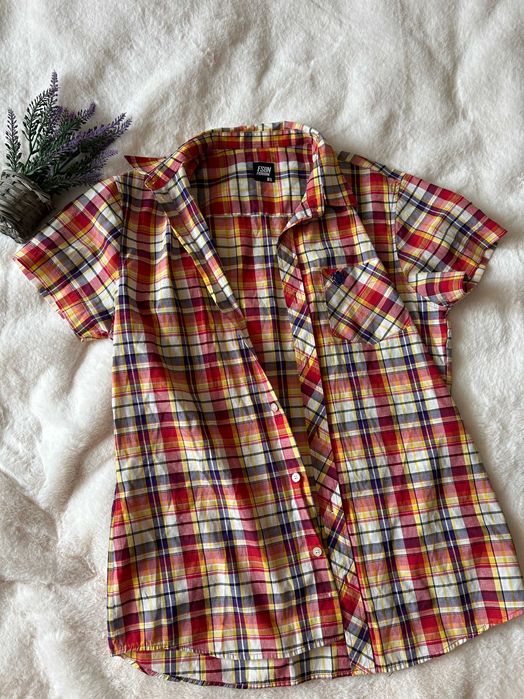 Męska koszula w kratę L FSBN