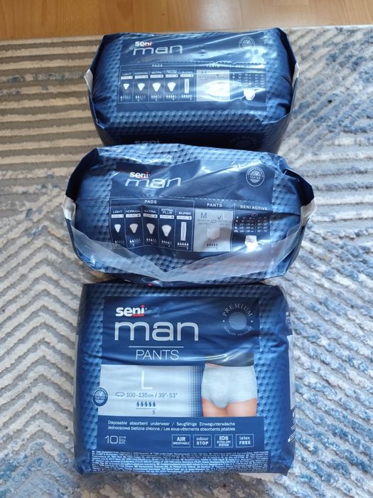 Seni Man pants L 3*10 szt pieluchomajtki dla mężczyzn