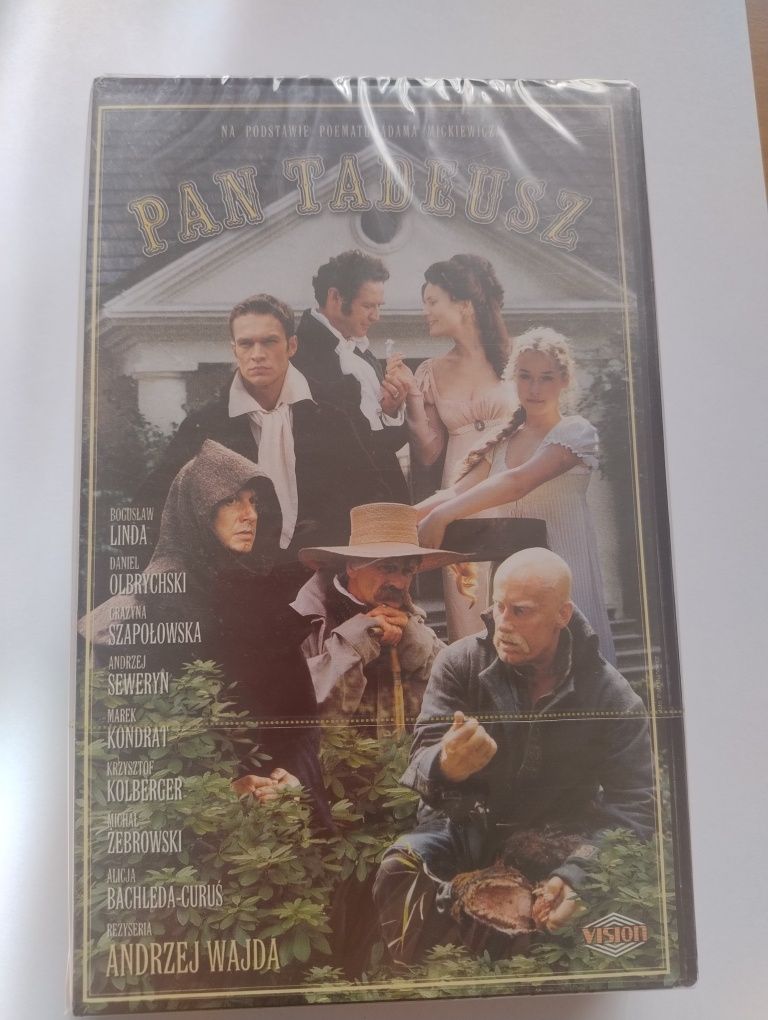 Pan Tadeusz film VHS nowy folia